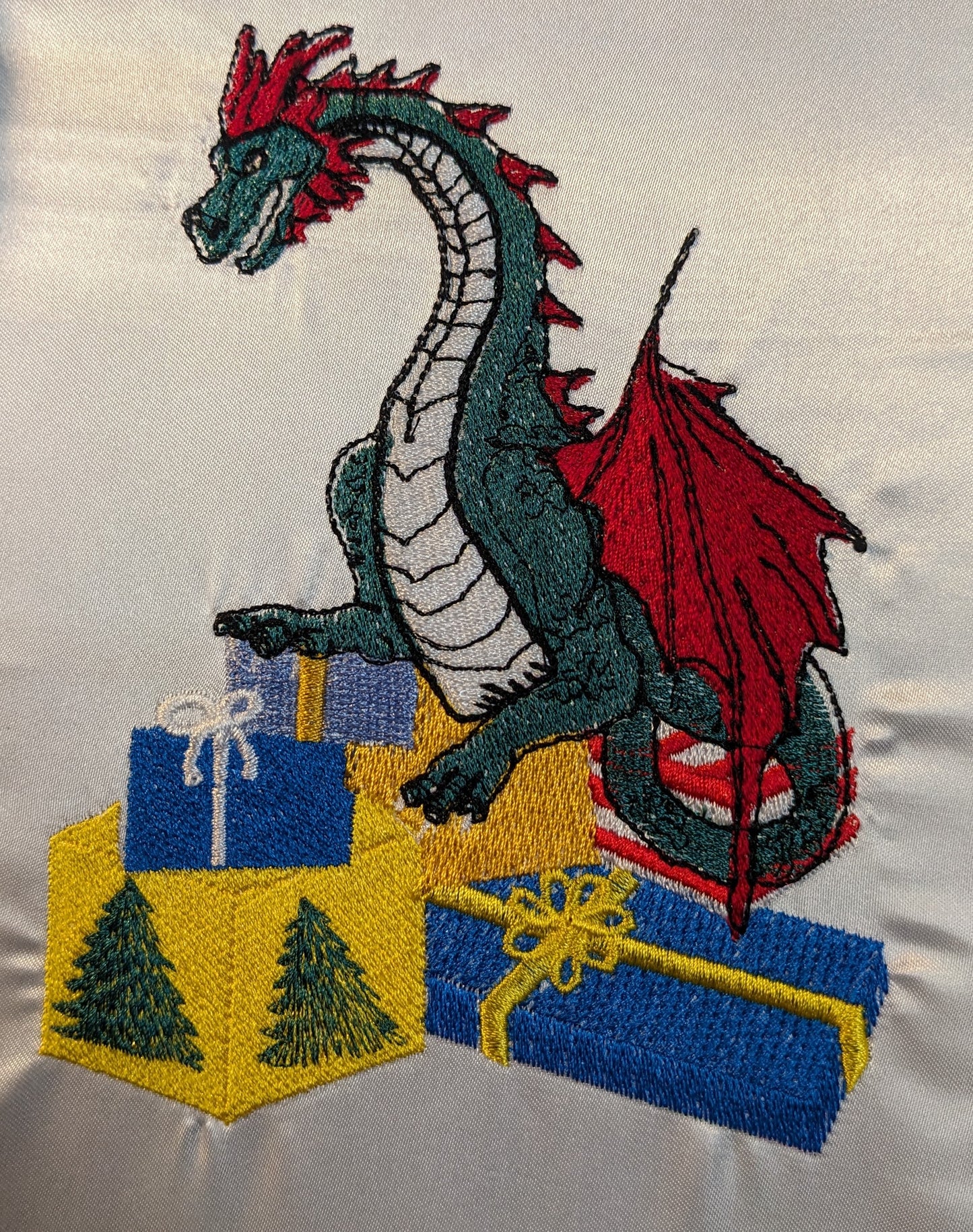 Christmas Dragon Five Sizes Included