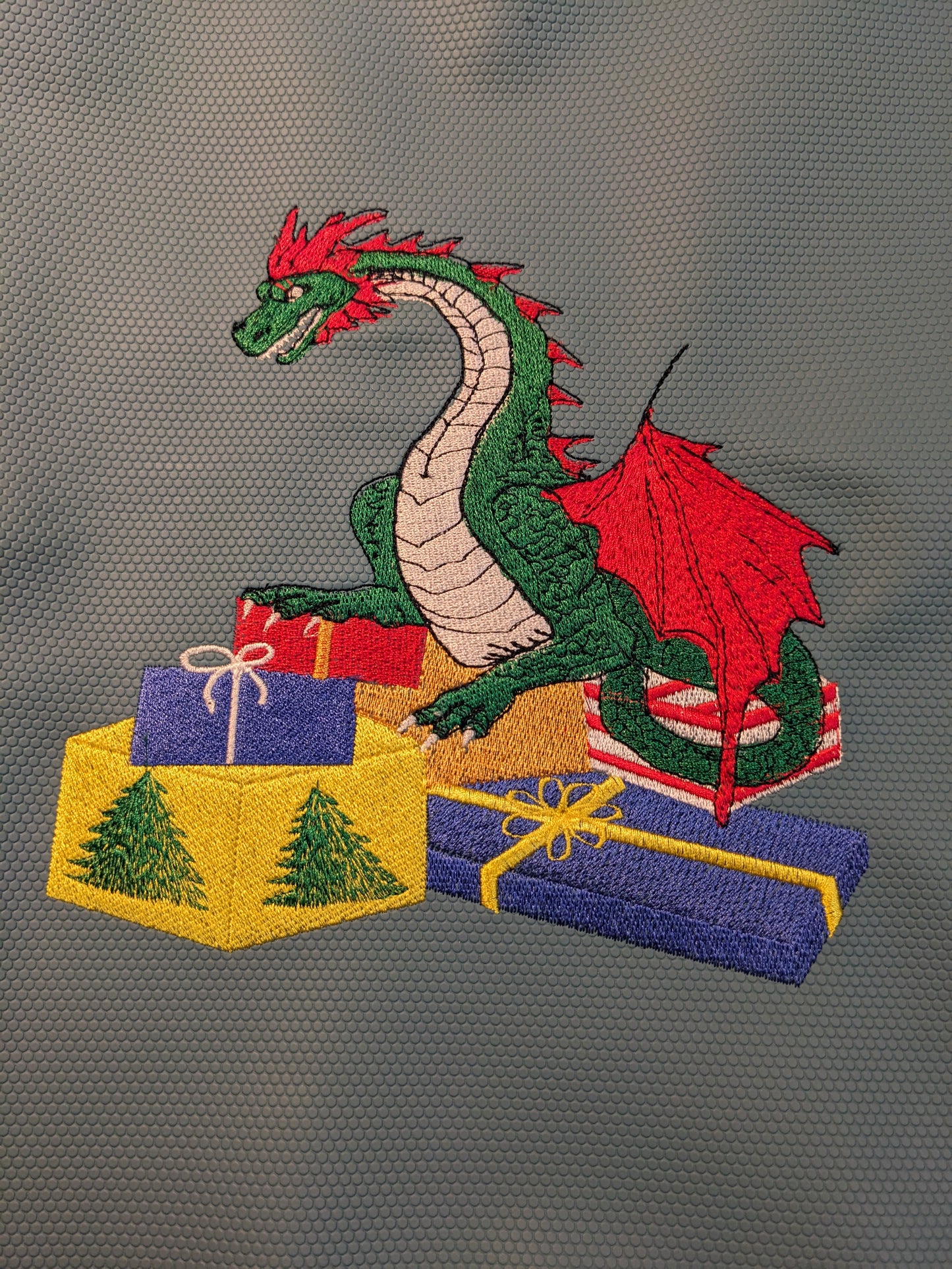 Christmas Dragon Five Sizes Included