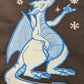 January Dragon Applique - Three Sizes Included