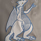 January Dragon Applique - Three Sizes Included