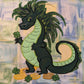 March Lucky Dragon Applique Four Sizes