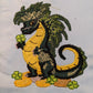 March Lucky Dragon Applique Four Sizes