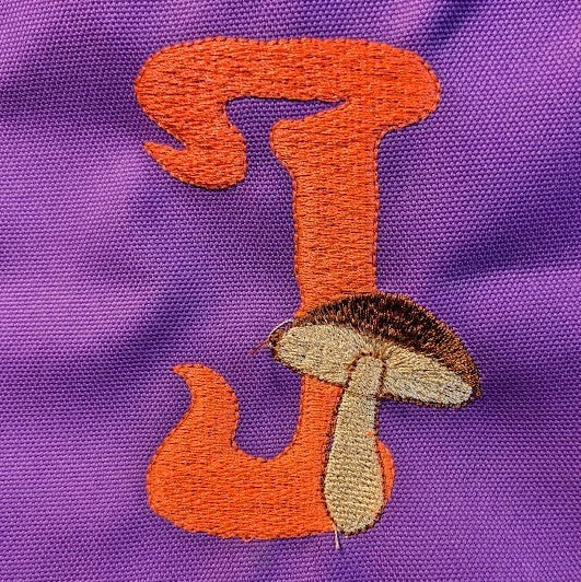 Mushroom Alphabet - 4"x4"