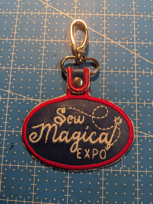 Sew Magical Expo Fob 4"x4"