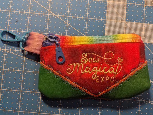 Sew Magical Expo ITH Zippered Bag 5"x7"