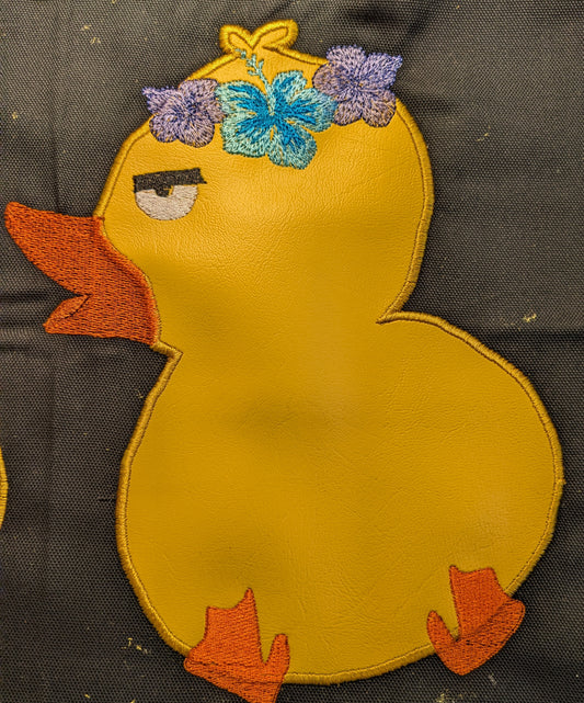 Duckies - Applique Annoyed Duckie - 4 Sizes