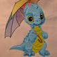 Rainy Day Dragon Applique Five Sizes